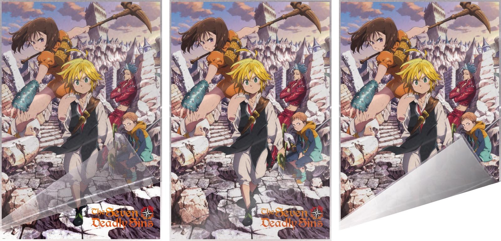 Amazon.com: The Seven Deadly Sins - Manga Anime TV Show Poster